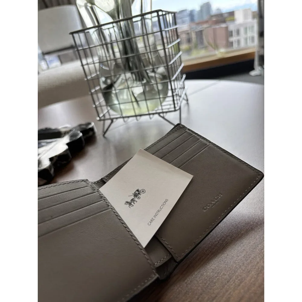 Coach billfold wallet